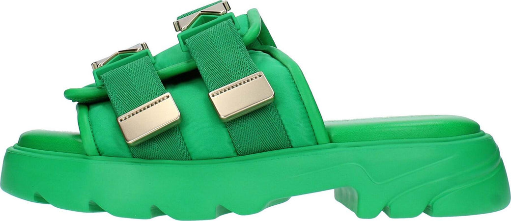 Bottega-Veneta-Sandali-Verde-da-donna