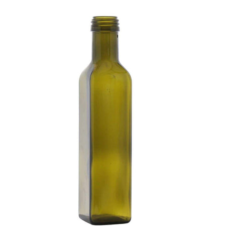 Bottiglia in vetro "Marasca Uvag" per conservazione olio con imboccatura "tappo a vite"