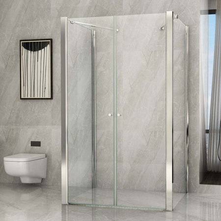 Box Doccia 3 lati Saloon apertura esterna e interna Trasparente 8mm H195 IRIS Fai da te/Attrezzature per cucine e bagni/Attrezzature per bagni/Docce e componenti doccia/Box doccia StileBagno - Roma, Commerciovirtuoso.it