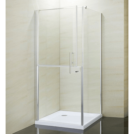 Box Doccia Disabili Fisso E Porta Sdoppiata 6mm H190cm - Shopbagno.it