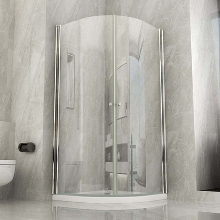 Box-Doccia-Semicircolare-doppia-porta-battente-Trasparente-6mm-H190-KING