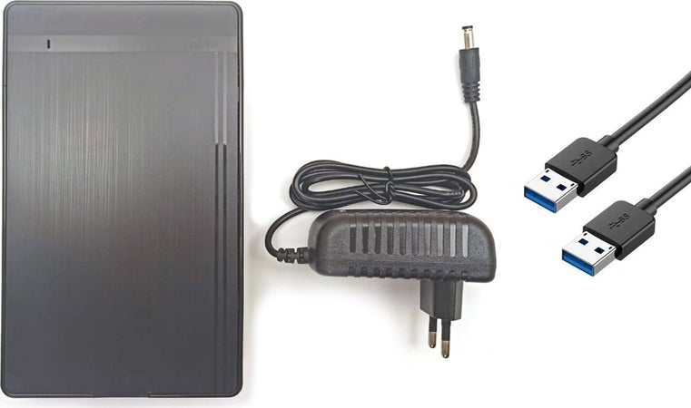 Box Esterno per HDD SSD 2.5" 3.5" SATA USB 3.0 Driver Free Standby Intelligente Alta Velocità