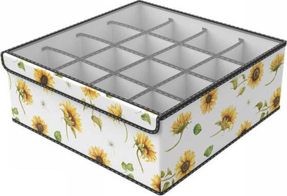 Box-Scatola-Salvaspazio-Armadio-16-Contenitori-Porta-Oggetti-Organizer-32x32x12