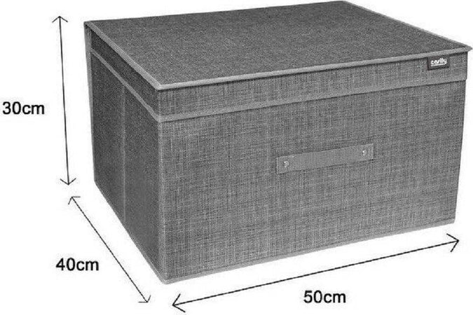 Box Scatola Salvaspazio Portatutto Contenitore Organizer 50 X 40 X 30 Cm 69695 Casa, arredamento e bricolage > Soluzioni salvaspazio > Scatole per Biancheria Trade Shop italia - Napoli, Commerciovirtuoso.it