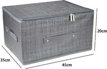Box-Scatola-Salvaspazio-Portatutto-Contenitore-Organizer-Cerniera-79416-45x35x20cm