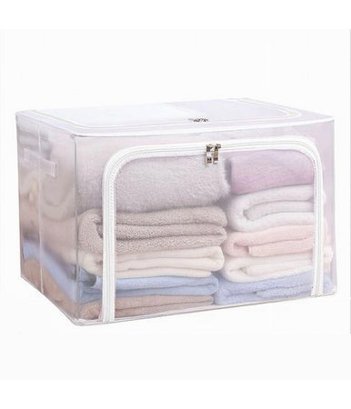 Box Scatola Salvaspazio Portatutto Vestiti Armadio Organizer 40x30x20 Cm 59980