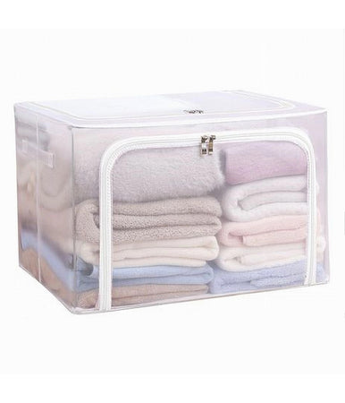 Box Scatola Salvaspazio Portatutto Vestiti Armadio Organizer 50x40x28 Cm 59981