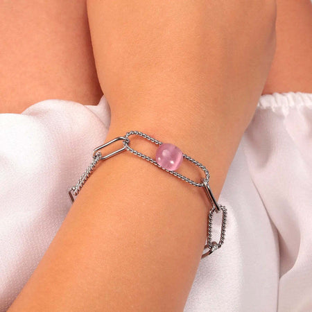 Bracciale-MORELLATO-donna-1930-cat-eye-rosa---16/19-cm