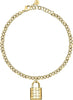 Bracciale-MORELLATO-donna-Abbraccio-acciaio-dorato-/-lucchetto