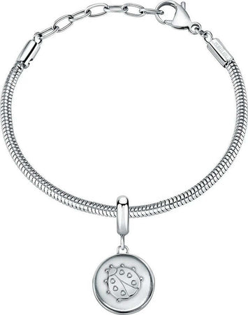 Bracciale-MORELLATO-donna-Drops-acciaio-/-coccinella