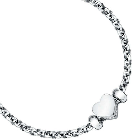 Bracciale-MORELLATO-donna-Drops-acciaio-/-cuore