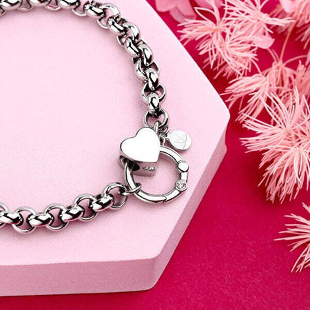 Bracciale-MORELLATO-donna-Drops-acciaio-/-cuore
