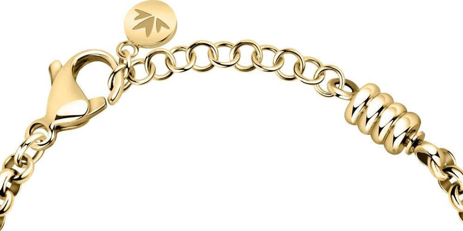 Bracciale-MORELLATO-donna-Drops-acciaio-dorato