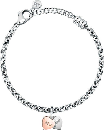 Bracciale-MORELLATO-donna-Drops-acciaio-/-you-&-me