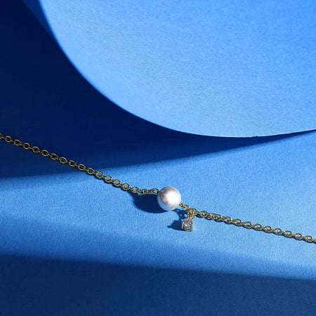 Bracciale-MORELLATO-donna-Perle-acciaio-dorato-/-cristalli