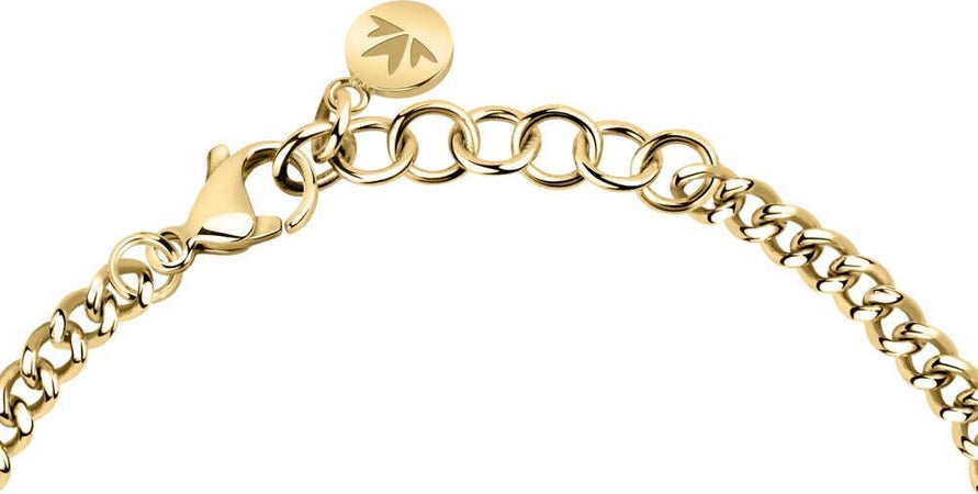 Bracciale-MORELLATO-donna-Poetica-dorato-/-cristalli-bianchi