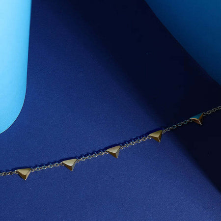 Bracciale-MORELLATO-donna-Trillant-dorato-/-triangoli