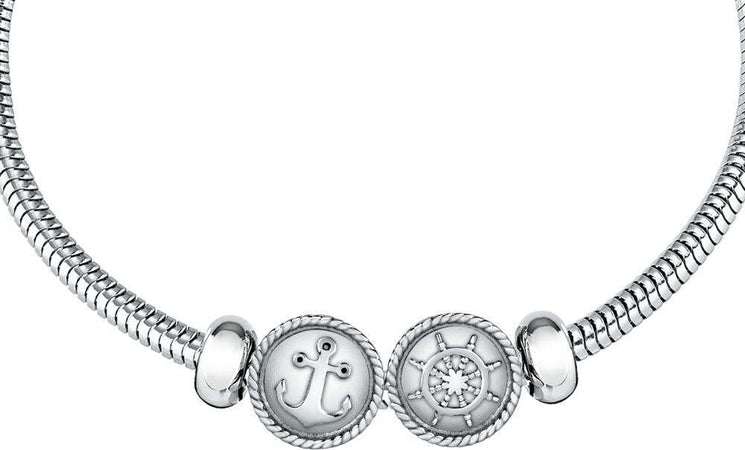 Bracciale-MORELLATO-uomo-Drops-acciaio-Timone-/-Ancora