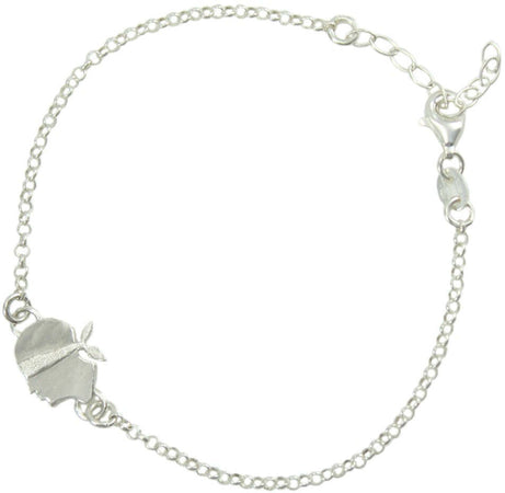Bracciale con centrale moro simbolo bandiera della Sardegna in argento