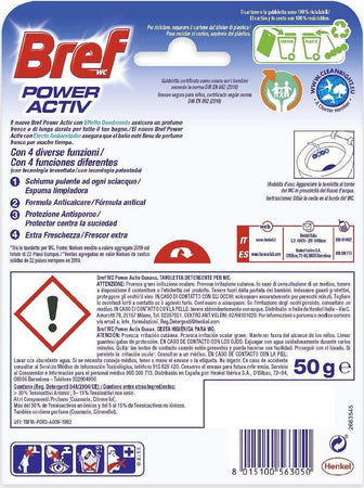 Bref Bref WC Power Activ Oceano Detergente WC, Pulizia e Freschezza formato Scorta da 10 confezioni Casa e cucina/Detergenti e prodotti per la pulizia/Detergenti per la casa/Detergenti per WC Scontolo.net - Potenza, Commerciovirtuoso.it