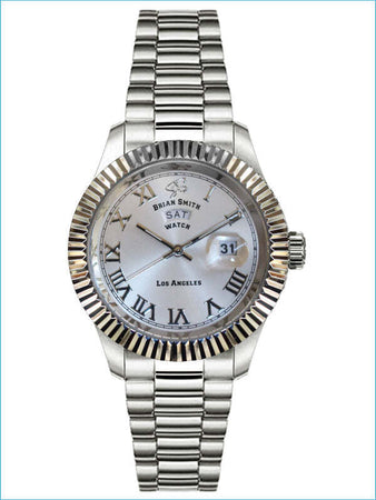 BRIAN-SMITH---OROLOGIO-AL-QUARZO-LOS-ANGELES-ARGENTO/BIANCO---7802