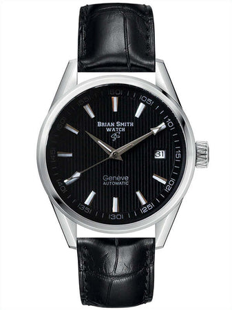 BRIAN-SMITH---OROLOGIO-AUTOMATICO-GENEVE-NERO/ARGENTO---1702
