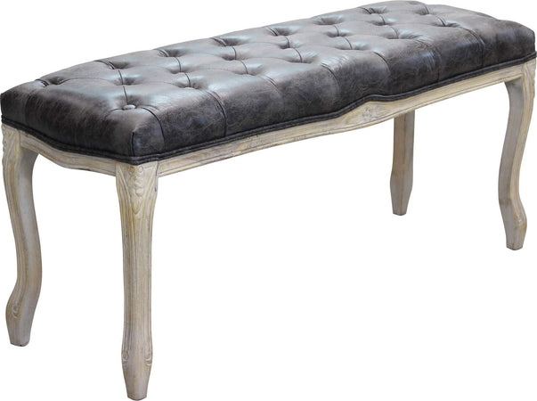 BROCK---panca-vintage-in-ecopelle-Taupe-Milani-Home