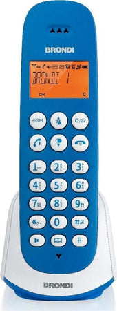 Brondi-Adara-Telefono-Cordless-Azzurro/Bianco