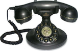 Brondi-Vintage-10-Telefono-Con-Filo-Nero