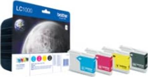 Brother - Cartuccia - C-M-Y-K - LC1000VP Elettronica/Informatica/Stampanti e accessori/Accessori per stampanti a inchiostro e laser/Cartucce d'inchiostro Eurocartuccia - Pavullo, Commerciovirtuoso.it