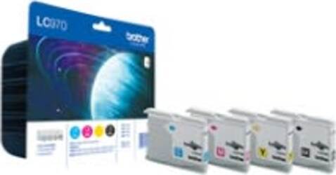 Brother - Cartuccia - C-M-Y-K - LC970VALBP Elettronica/Informatica/Stampanti e accessori/Accessori per stampanti a inchiostro e laser/Cartucce d'inchiostro Eurocartuccia - Pavullo, Commerciovirtuoso.it