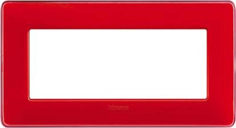 BTICINO---MATIX-PLACCA-6-MODULI---COLORE-CORALLO-E-MATERIALE-TECNOPOLIMERO