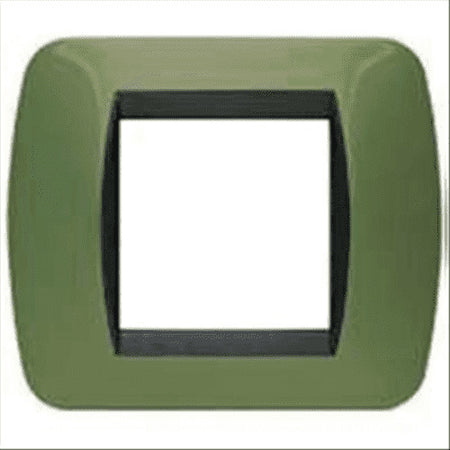 BTICINO---PLACCA-LIVING-2-MODULI-COLORE-VERDE-METALLICO-L4802VT