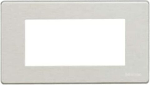 BTICINO-MAGIC---PLACCA-4-MODULI-ALLUMINIO-504/4A/AL