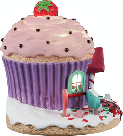 Bungalow Fragola , edificio luminoso per villaggio di Natale in Resina Casa e cucina/Decorazioni per interni/Addobbi e decorazioni per ricorrenze/Decorazioni natalizie/Oggettistica MagiediNatale.it - Altamura, Commerciovirtuoso.it