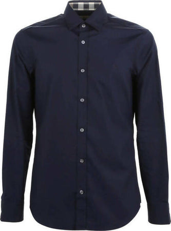 Burberry Brit Camicia Uomo Tinta Unita 100% Cotone Cambridge Camicie Polsini E Colletto Fashion Maniche Lunghe Vintage Check Moda/Uomo/Abbigliamento/T-shirt polo e camicie/Camicie casual Euforia - Bronte, Commerciovirtuoso.it