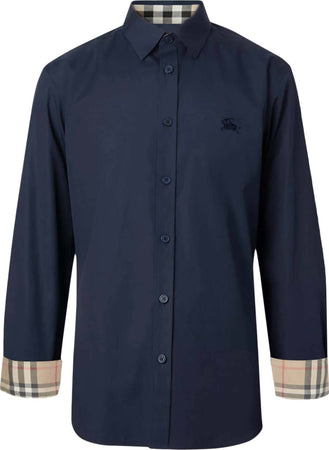 Burberry Brit Camicia Uomo Tinta Unita 100% Cotone CAMBRIDGE Camicie Polsini e Colletto Fashion Maniche Lunghe Vintage Check Moda/Uomo/Abbigliamento/T-shirt polo e camicie/Camicie casual Euforia - Bronte, Commerciovirtuoso.it