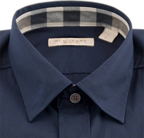 Burberry Brit Camicia Uomo Tinta Unita 100% Cotone CAMBRIDGE Camicie Polsini e Colletto Fashion Maniche Lunghe Vintage Check Moda/Uomo/Abbigliamento/T-shirt polo e camicie/Camicie casual Euforia - Bronte, Commerciovirtuoso.it