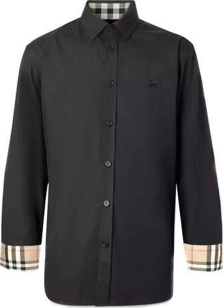 Burberry Brit Camicia Uomo Tinta Unita 100% Cotone CAMBRIDGE Camicie Polsini e Colletto Fashion Maniche Lunghe Vintage Check Moda/Uomo/Abbigliamento/T-shirt polo e camicie/Camicie casual Euforia - Bronte, Commerciovirtuoso.it