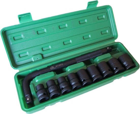 Bussole-Boccole-Per-Pistola-Avvitatore-Pneumatico-Set-9-Pz-1/2''-Da-10-A-24mm