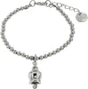 BySimon----Bracciale-in-Metallo-maglia-a-sfere-con-campanella-portafortuna-pendente-impreziosita-da-cristalli