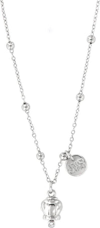 BYSIMON---Collana-in-Metallo-con-campanella-portafortuna-pendente,-impreziosita-da-cristalli