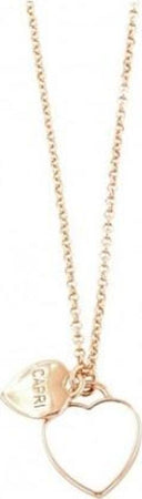 BYSIMON---Collana-in-Metallo-con-cuore-pendente-in-smalto-bianco