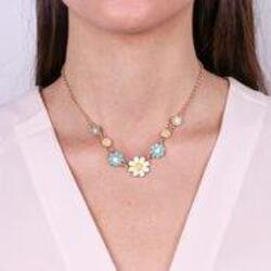 BYSIMON---Collana-in-Metallo-girocollo-con-margherite-colorate