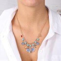 BYSIMON---Collana-in-Metallo-in-stile-marino,-con-sole-scritta-Capri,-campanella-e-luna
