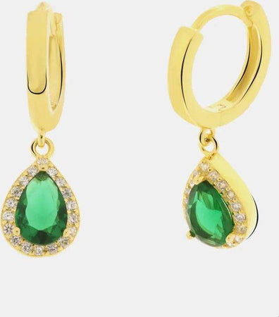 BYSIMON---Orecchini-in-Argento-925-con-zircone-a-forma-di-goccia-verde