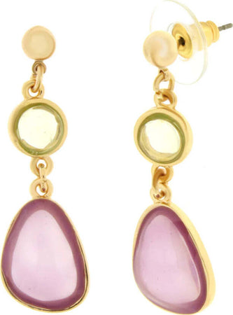 BYSIMON---Orecchini-in-Metallo-con-cristalli-a-forma-di-goccia-viola