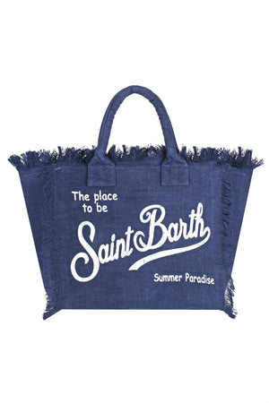 MC2 SAINT BARTH MC2 Saint Barth - Borsa grande - 450936 - Blu da donna