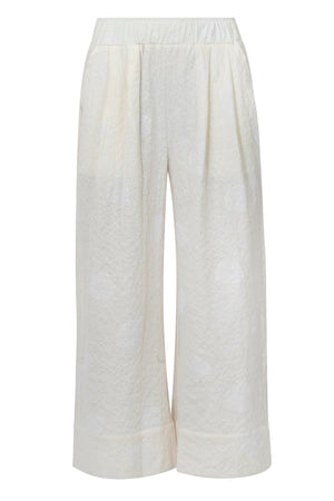 MAMA B Mama B - Pantalone - 450651 - Panna da donna