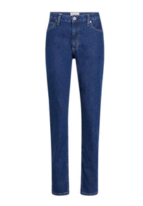 calvin klein jeans MID RISE SLIM-MID BLUE da donna